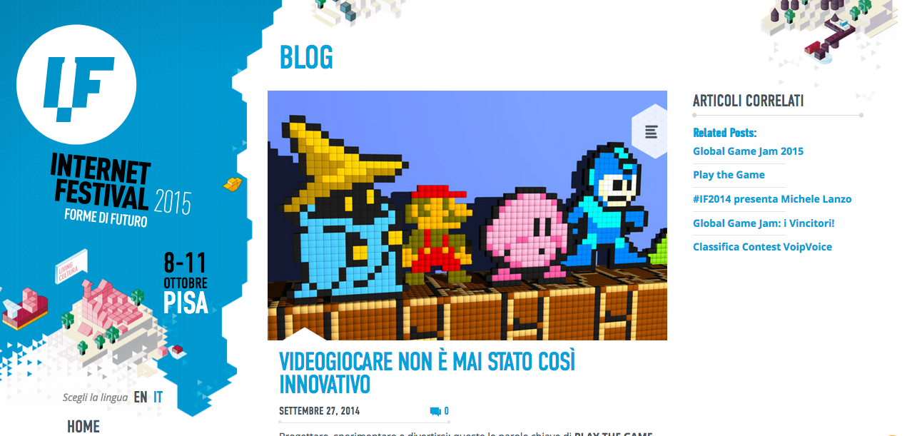 Gamification - Internet Festival di Pisa 2015